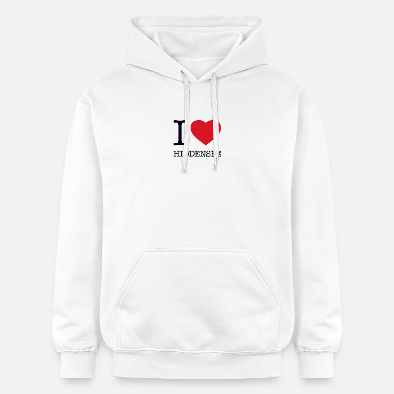J’ADORE HIDDENSEE - Sweat à capuche Softstyle® Gildan Unisexe - blanc