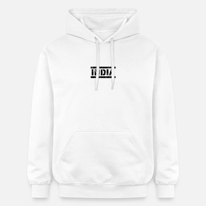 Inde - Sweat à capuche Softstyle® Gildan Unisexe - blanc