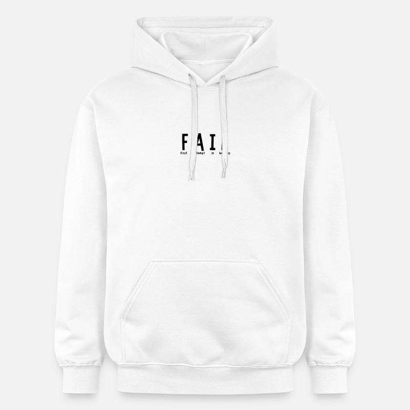 Échouer - Sweat à capuche Softstyle® Gildan Unisexe - blanc