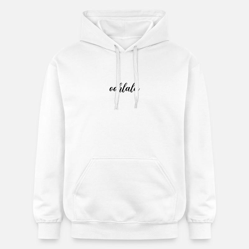 Oohlala - Sweat à capuche Softstyle® Gildan Unisexe - blanc