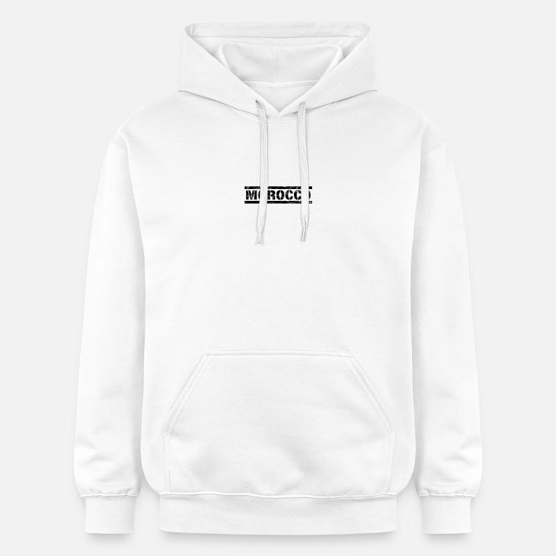 Maroc - Sweat à capuche Softstyle® Gildan Unisexe - blanc