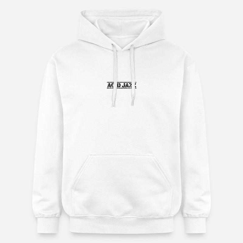 Acid Jazz - Sweat à capuche Softstyle® Gildan Unisexe - blanc