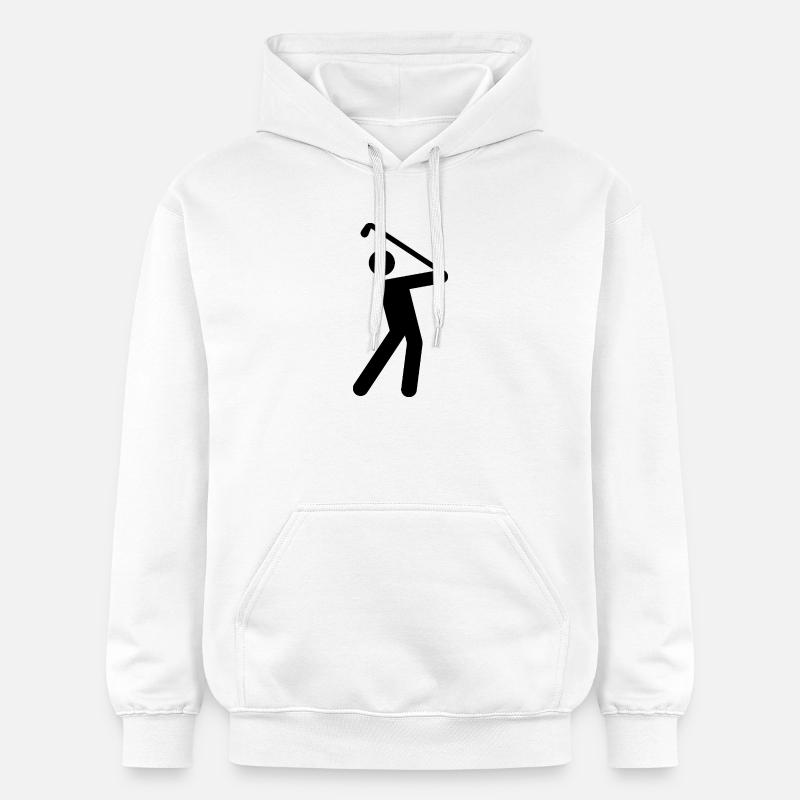 golfe - Sweat à capuche Softstyle® Gildan Unisexe - blanc