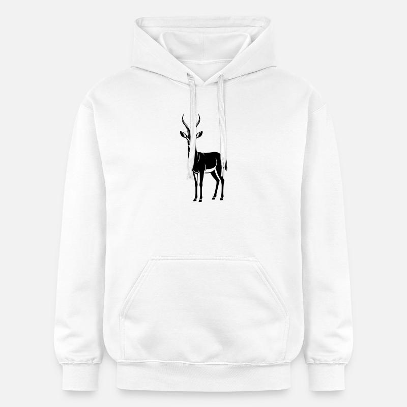 Antilope - Gildan Unisex Softstyle® Midweight Hoodie - Weiß