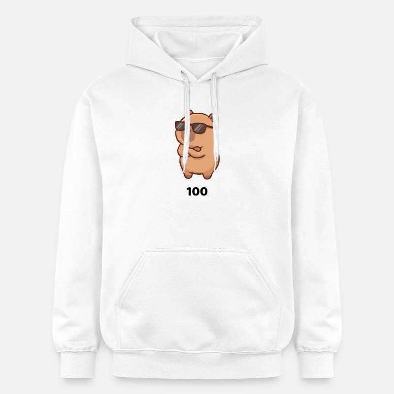 100 % cool - Sweat à capuche Softstyle® Gildan Unisexe - blanc
