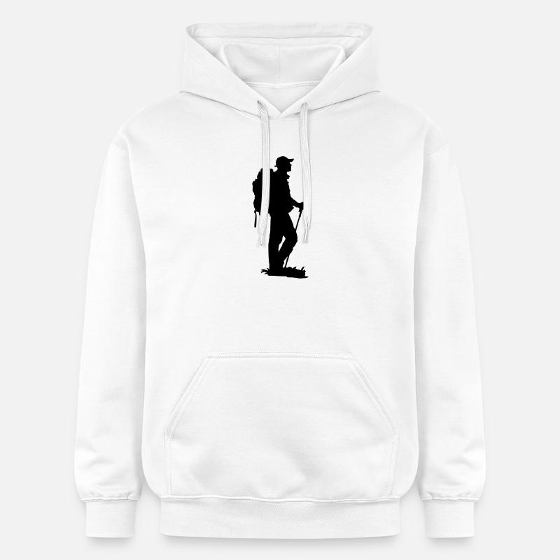 Hiking - Sweat à capuche Softstyle® Gildan Unisexe - blanc