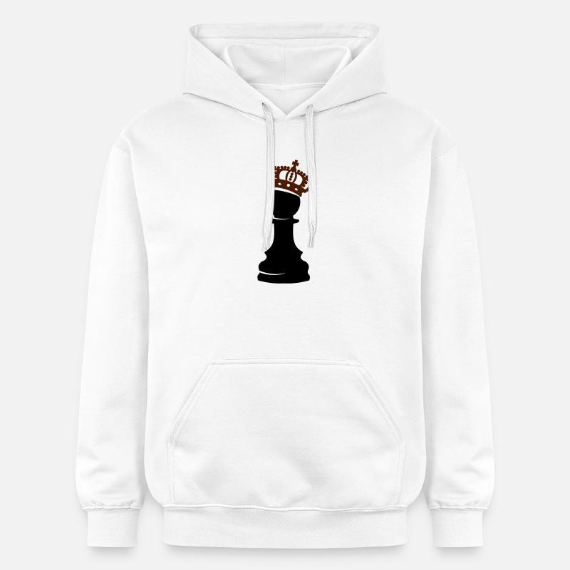 Pawnking - Sweat à capuche Softstyle® Gildan Unisexe - blanc