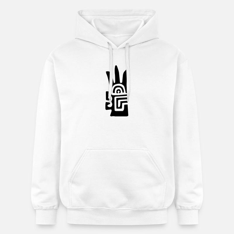 Chavín - Sweat à capuche Softstyle® Gildan Unisexe - blanc