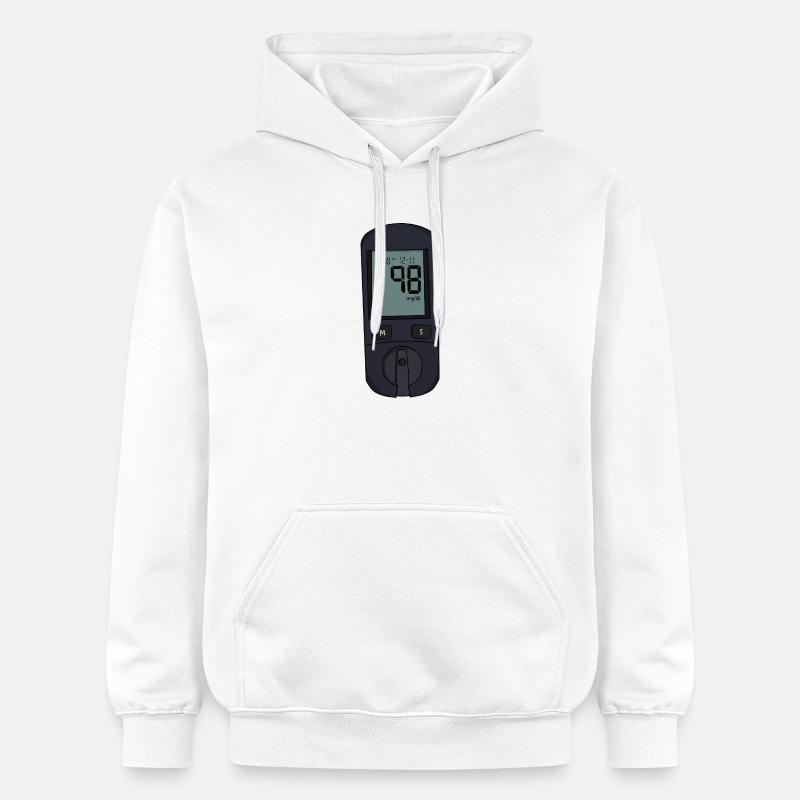 Glucomètre - Sweat à capuche Softstyle® Gildan Unisexe - blanc