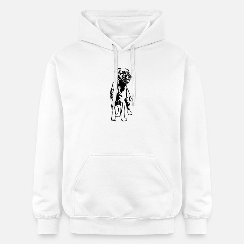 Labrador - Sweat à capuche Softstyle® Gildan Unisexe - blanc