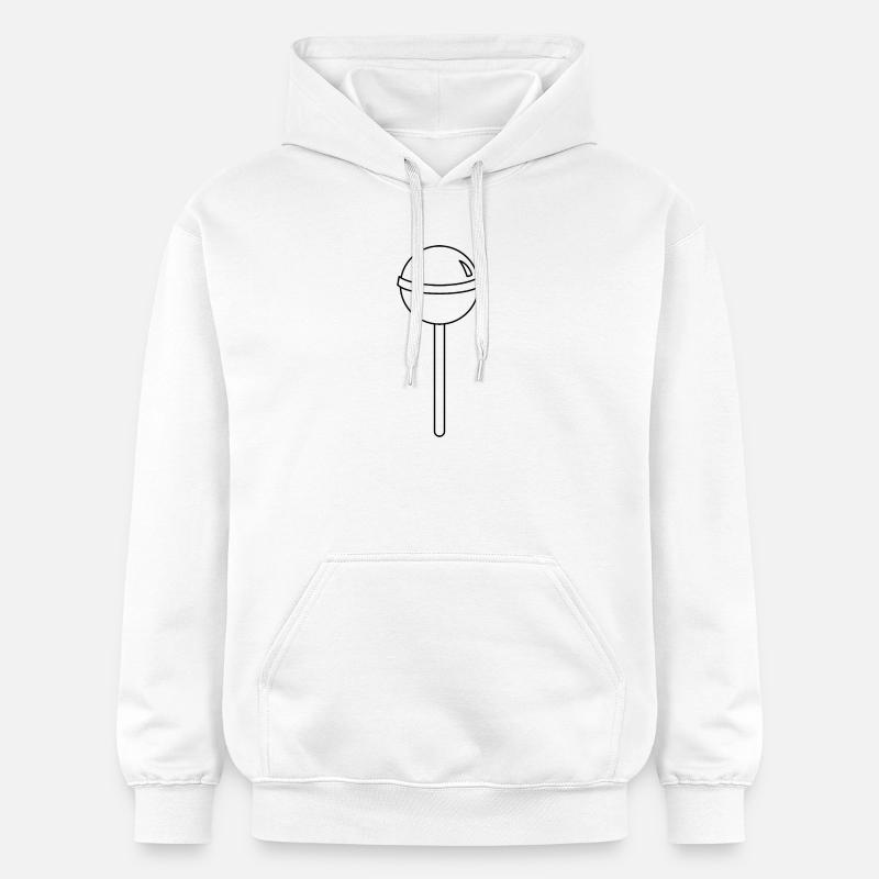 Sucette - Sweat à capuche Softstyle® Gildan Unisexe - blanc