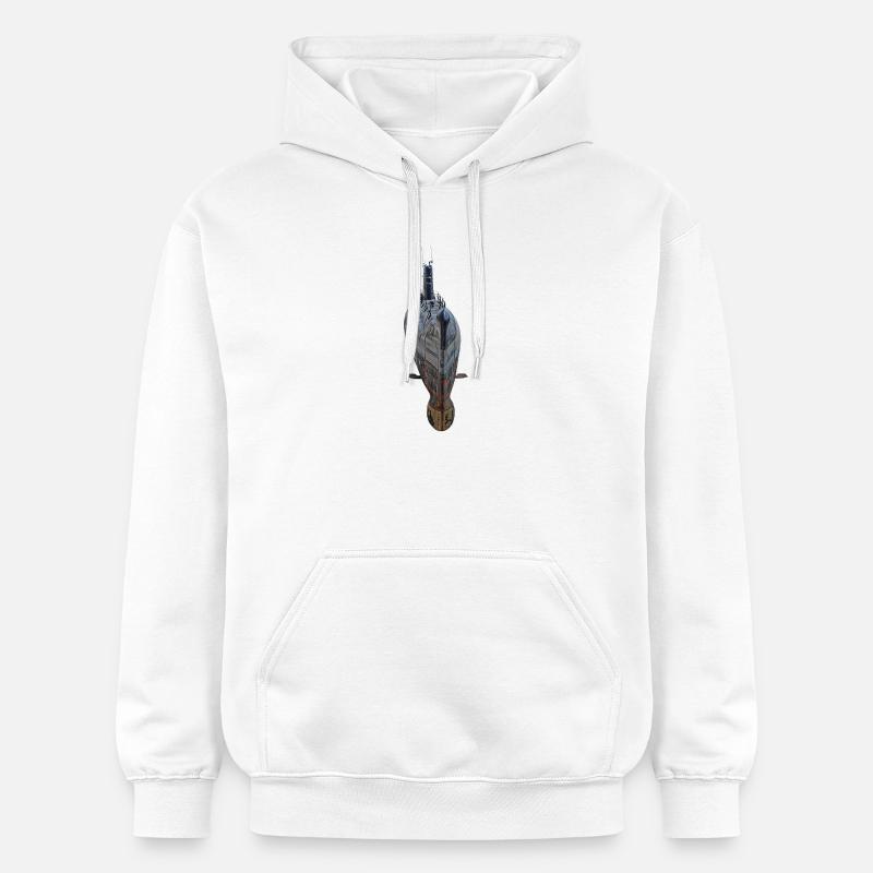 U-boot - Gildan Unisex Softstyle® Midweight Hoodie - Weiß