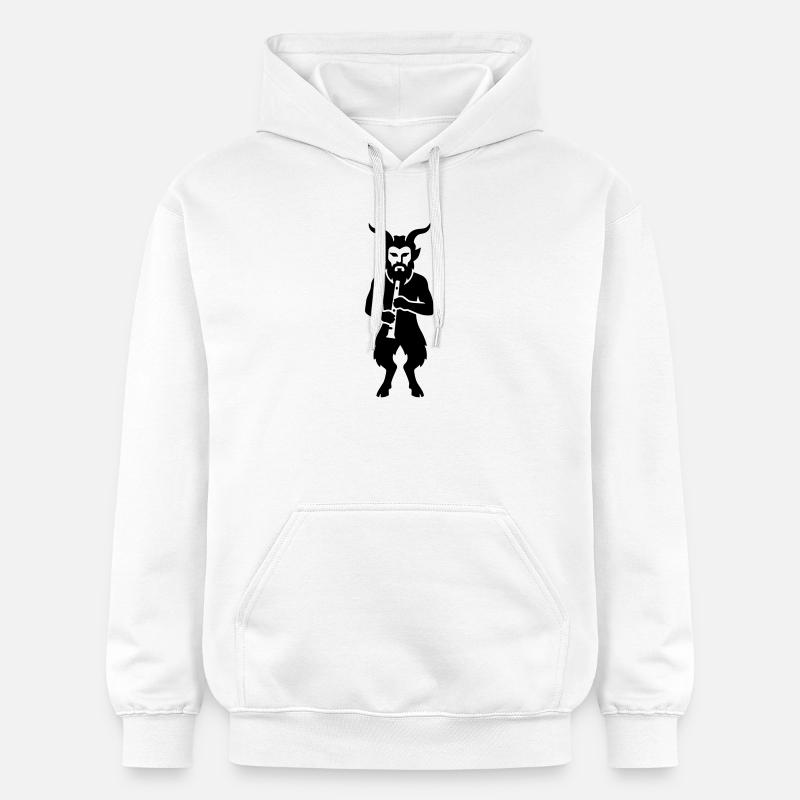 Satyre - Sweat à capuche Softstyle® Gildan Unisexe - blanc