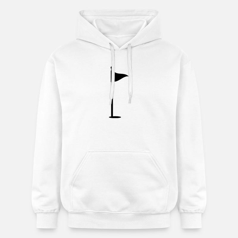 Drapeau de golf - Sweat à capuche Softstyle® Gildan Unisexe - blanc