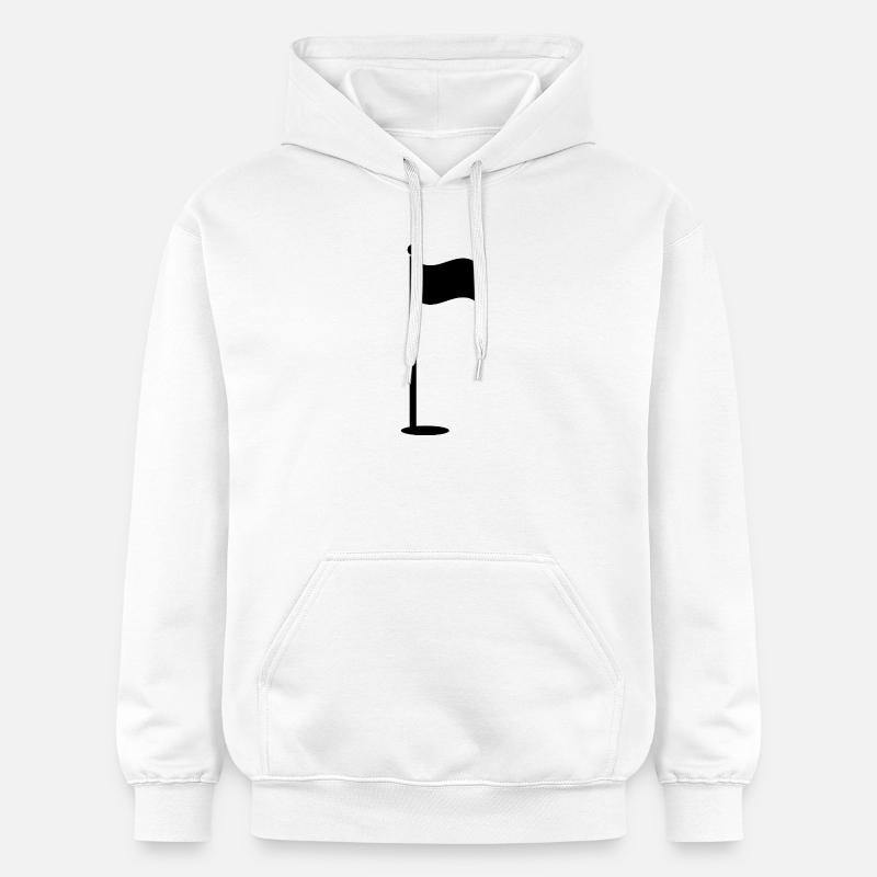 Drapeau de golf - Sweat à capuche Softstyle® Gildan Unisexe - blanc