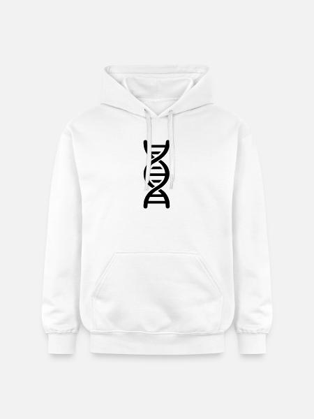 DNS - Gildan Unisex Softstyle® Midweight Hoodie - Weiß