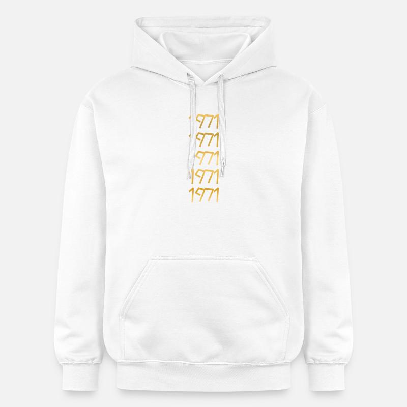 Freizeit 1971 - Gildan Unisex Softstyle® Midweight Hoodie - Weiß