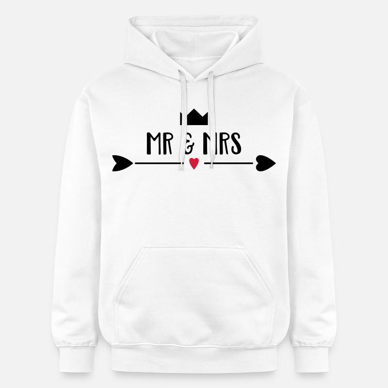 mariage - Sweat à capuche Softstyle® Gildan Unisexe - blanc