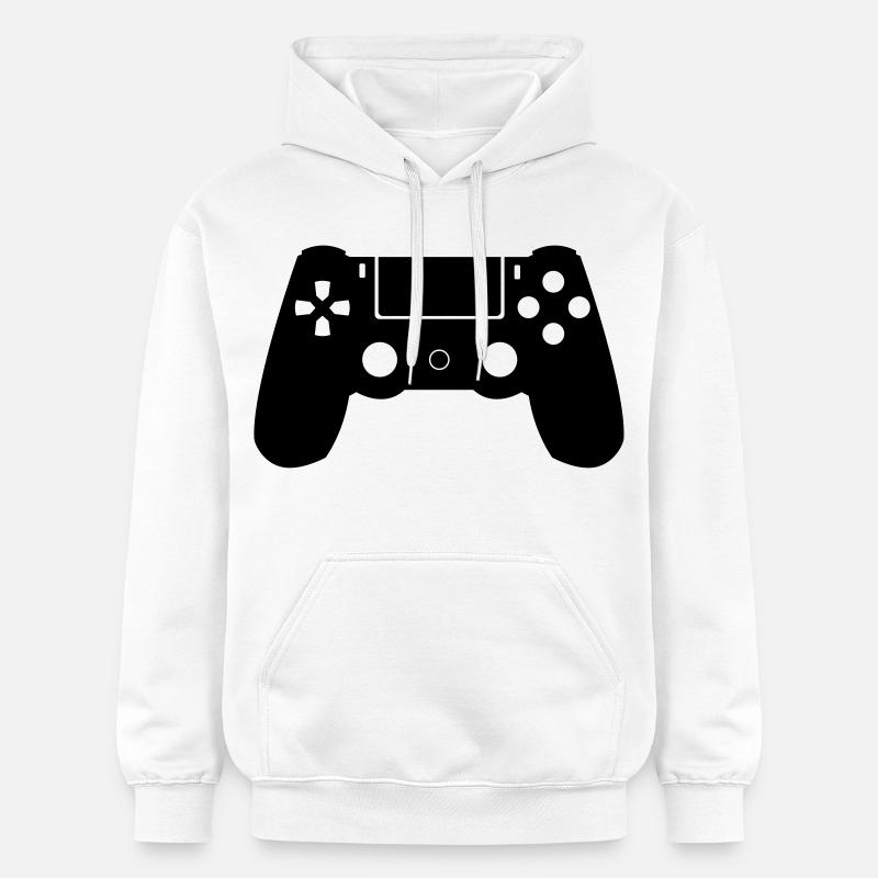 Controller - Gildan Unisex Softstyle® Midweight Hoodie - Weiß