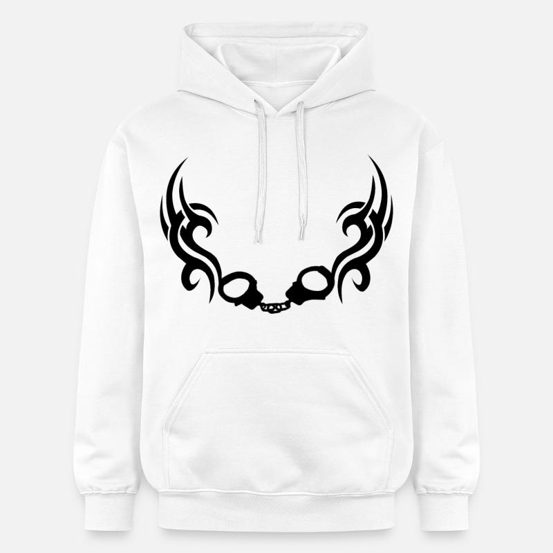 Trible à menottes - Sweat à capuche Softstyle® Gildan Unisexe - blanc