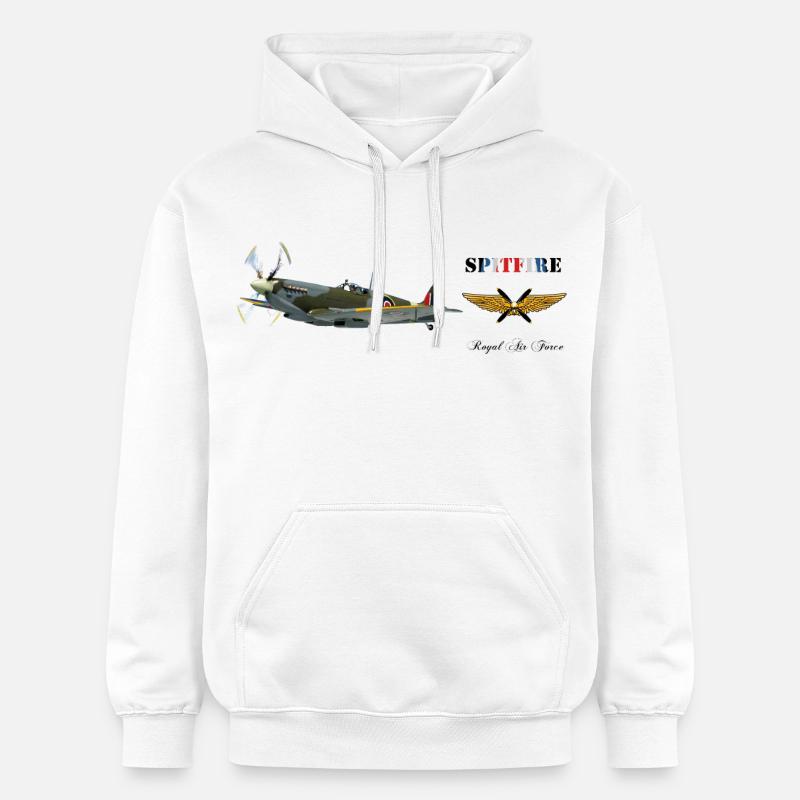 Spitfire - Sweat à capuche Softstyle® Gildan Unisexe - blanc