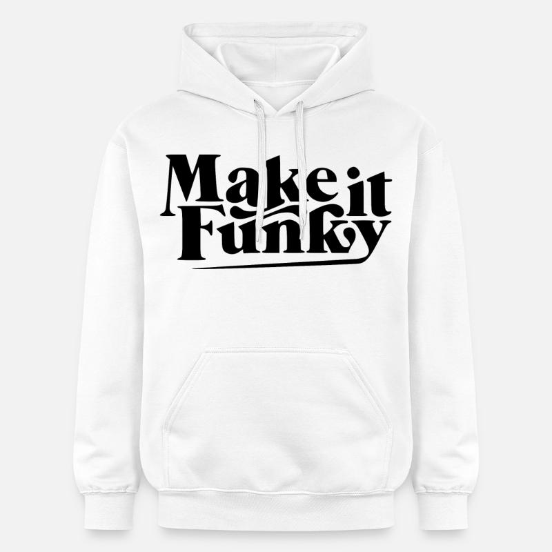 Rendez-le funky - Sweat à capuche Softstyle® Gildan Unisexe - blanc