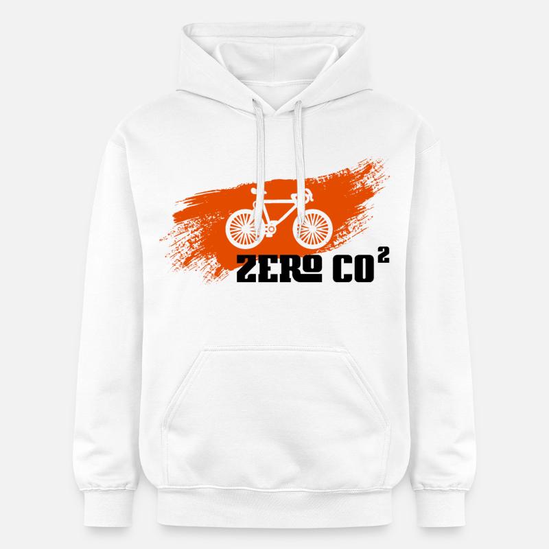 Zero CO2 - Sweat à capuche Softstyle® Gildan Unisexe - blanc