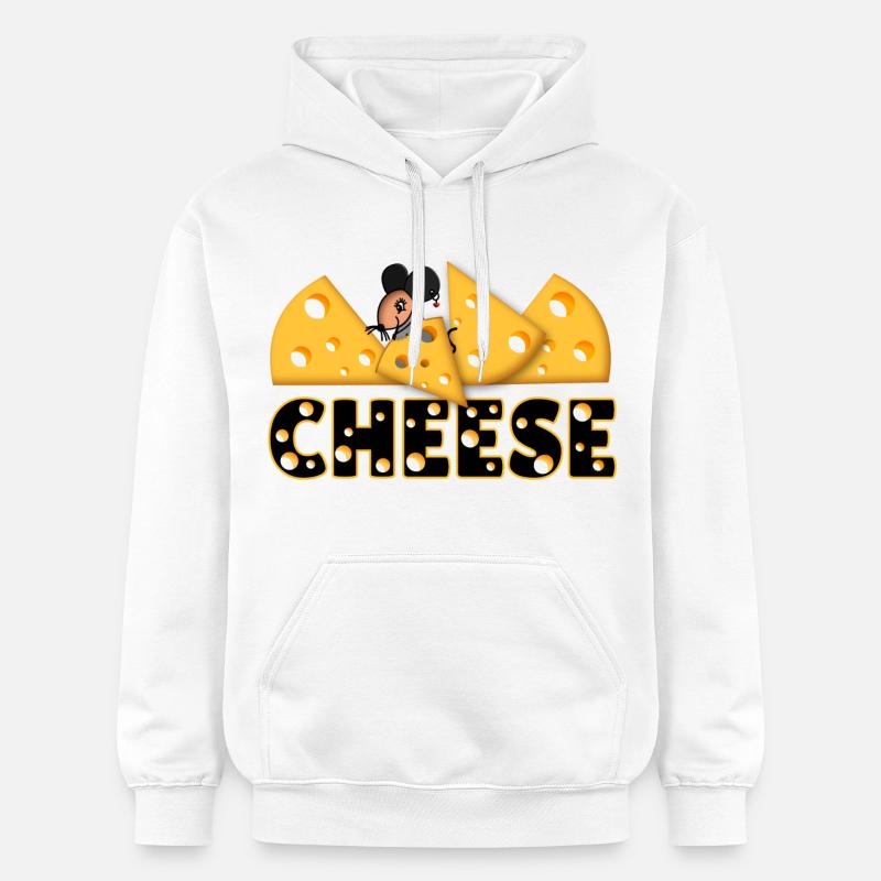 Fromage - Sweat à capuche Softstyle® Gildan Unisexe - blanc