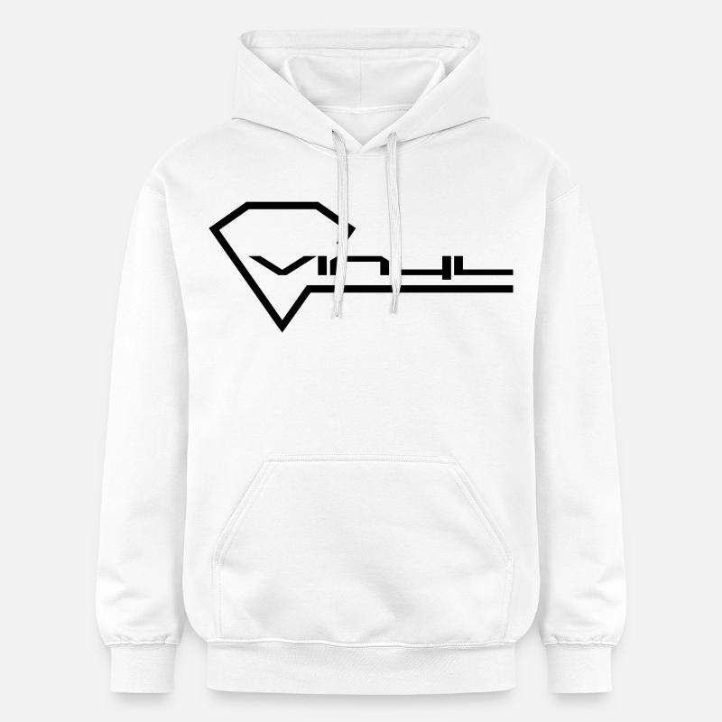 Vinyle - Sweat à capuche Softstyle® Gildan Unisexe - blanc