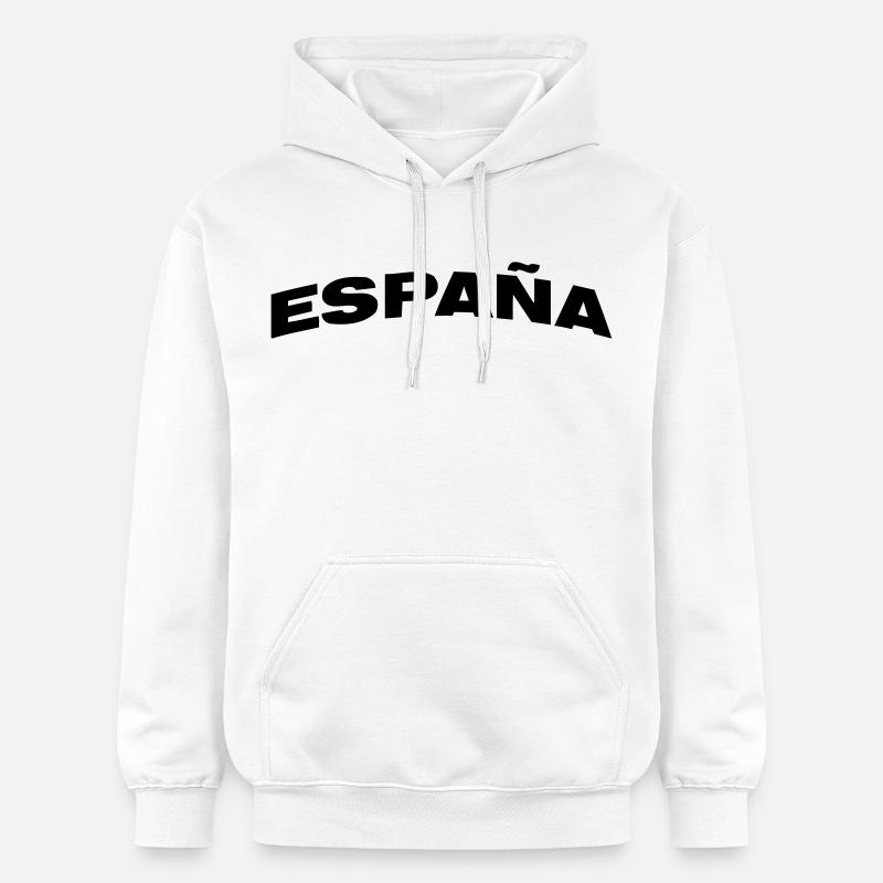 Espagne - Sweat à capuche Softstyle® Gildan Unisexe - blanc