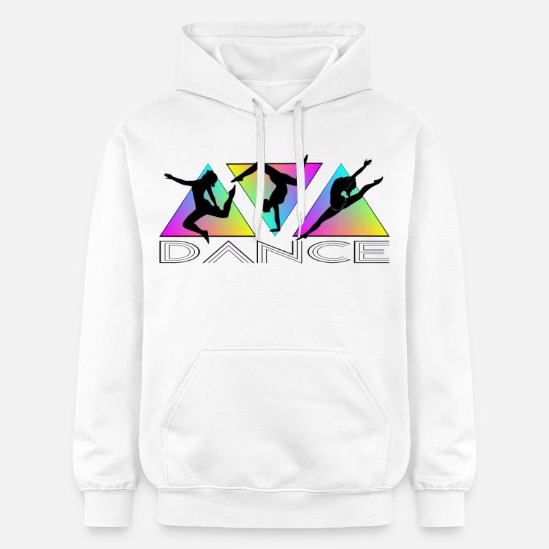 Danser - Sweat à capuche Softstyle® Gildan Unisexe - blanc