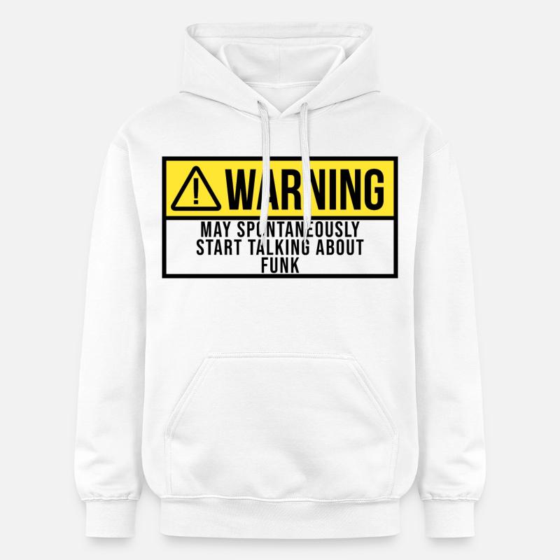 funk - Sweat à capuche Softstyle® Gildan Unisexe - blanc