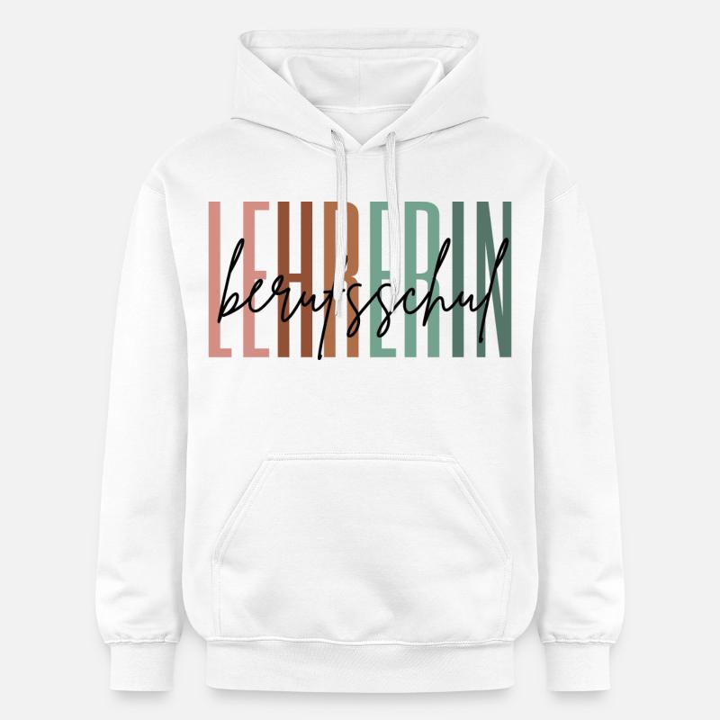 Lehrerin Berufsschule Berufsschullehrerin Geschenk - Gildan Unisex Softstyle® Midweight Hoodie - Weiß
