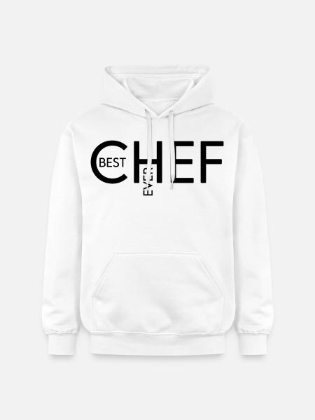 Best Chef ever - Gildan Unisex Softstyle® Midweight Hoodie - Weiß
