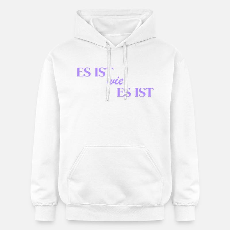 C’est ce que c’est - Sweat à capuche Softstyle® Gildan Unisexe - blanc
