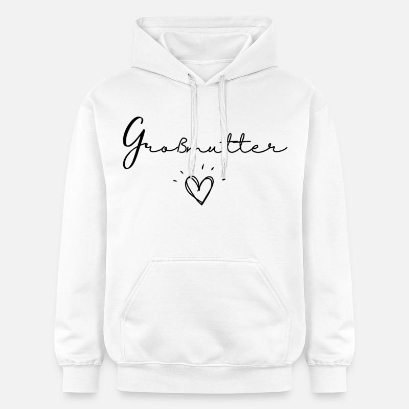 Großmutter - Sweat à capuche Softstyle® Gildan Unisexe - blanc