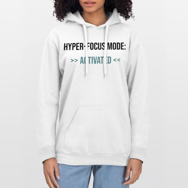 Mode Hyper-Focus : Activé - Déclaration Sweat à capuche Softstyle® Gildan Unisexe