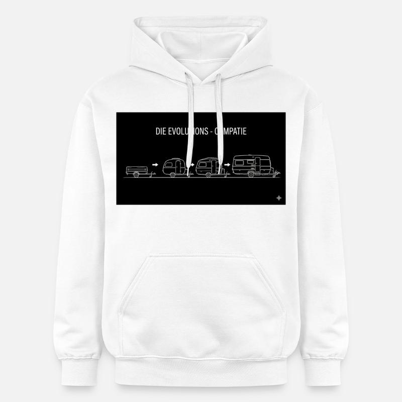 die evolutions campatie - Gildan Unisex Softstyle® Midweight Hoodie - Weiß
