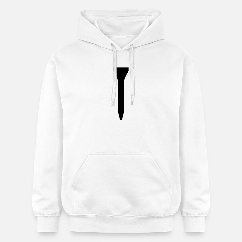 Golf Tee - Sweat à capuche Softstyle® Gildan Unisexe - blanc