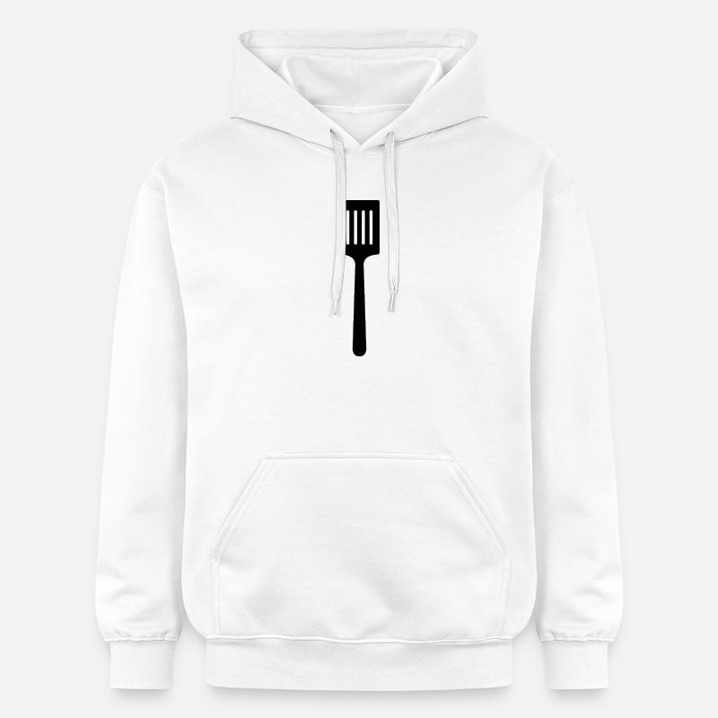 Spatule de cuisine - Sweat à capuche Softstyle® Gildan Unisexe - blanc