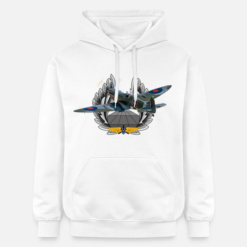 Spitfire - Sweat à capuche Softstyle® Gildan Unisexe - blanc