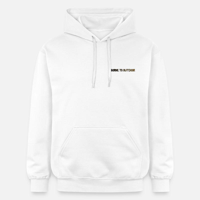 Traces de roues - Sweat à capuche Softstyle® Gildan Unisexe - blanc