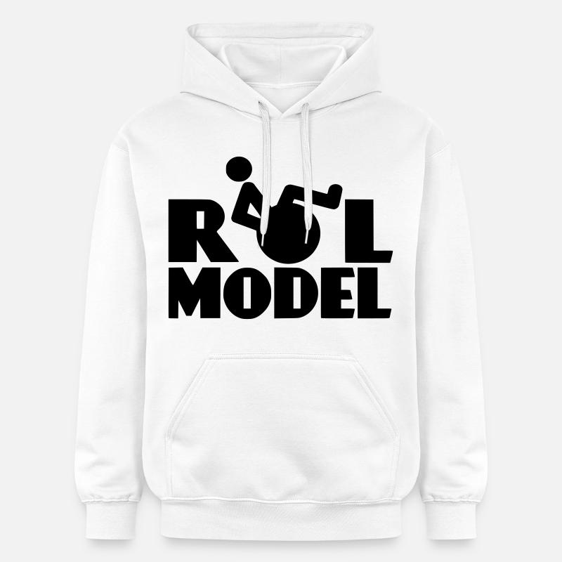Modèle # - Sweat à capuche Softstyle® Gildan Unisexe - blanc