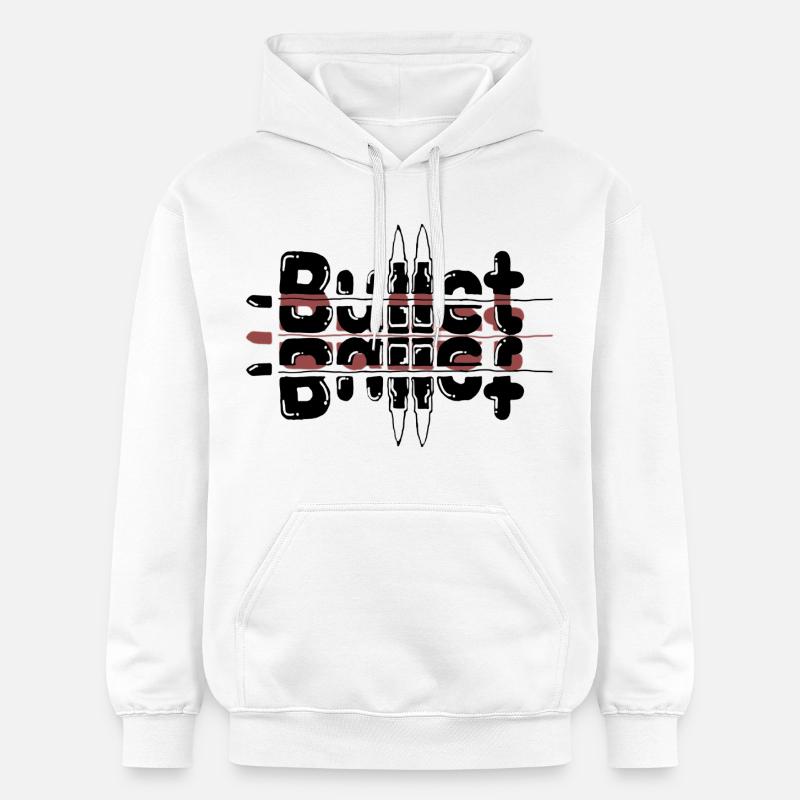 Bullet... - Sweat à capuche Softstyle® Gildan Unisexe - blanc