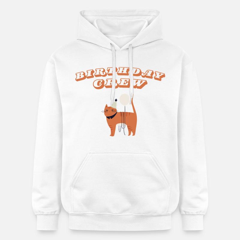 Équipe d’anniversaire - Sweat à capuche Softstyle® Gildan Unisexe - blanc