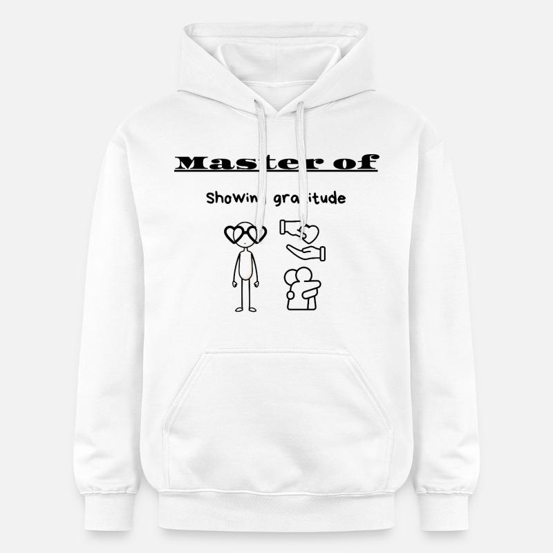 Maître de la reconnaissance - Sweat à capuche Softstyle® Gildan Unisexe - blanc