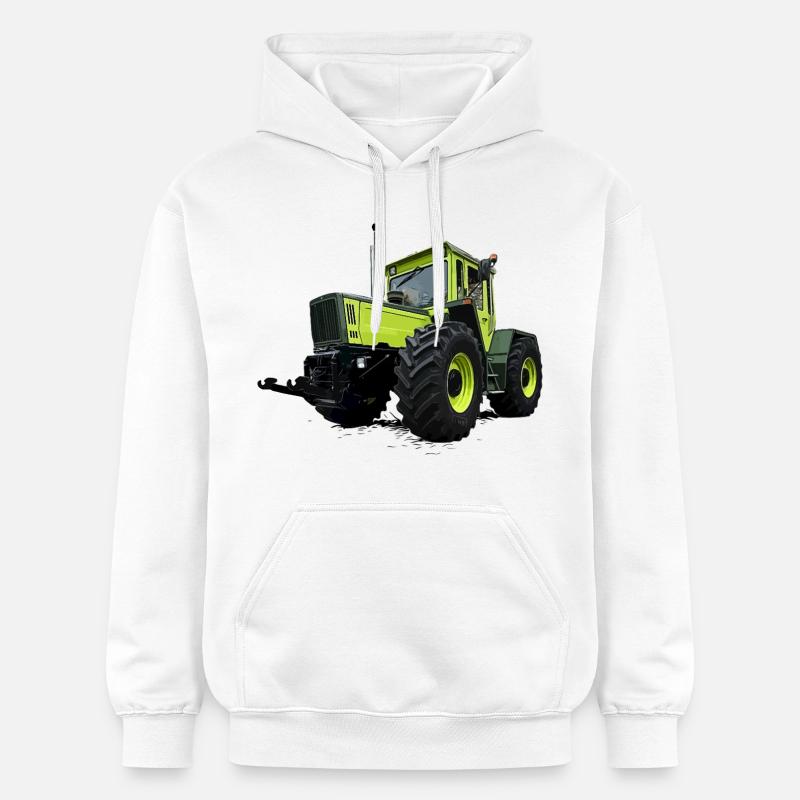 Géant vert des champs - Sweat à capuche Softstyle® Gildan Unisexe - blanc
