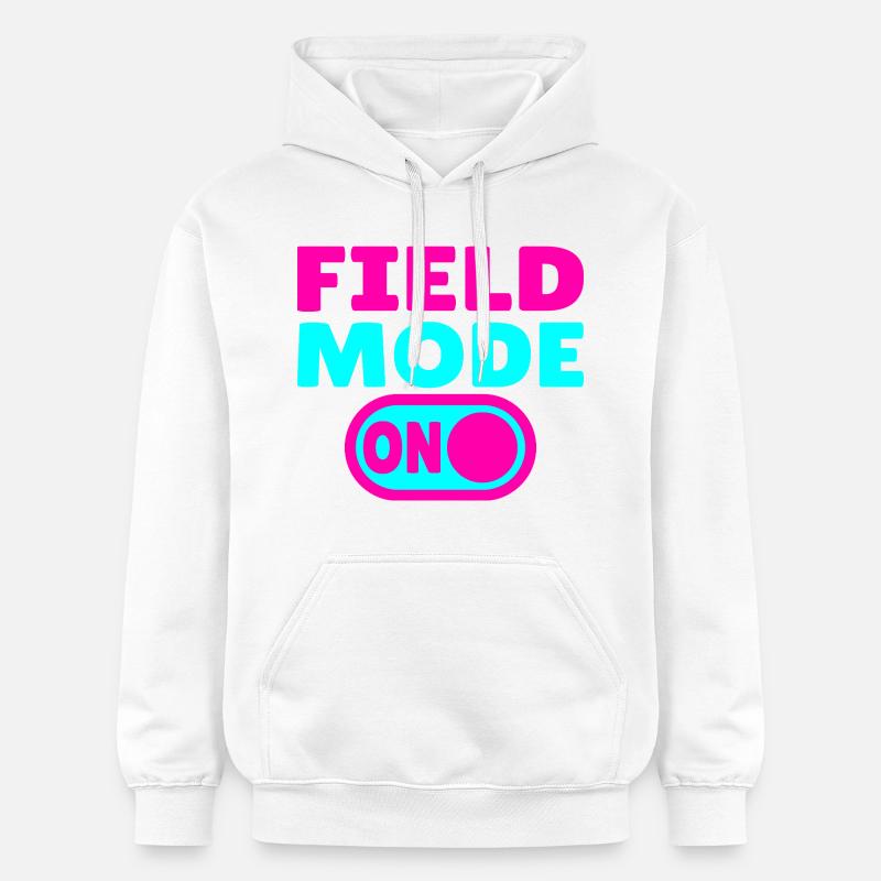 Mode terrain ACTIVÉ – Athlétisme - Sweat à capuche Softstyle® Gildan Unisexe - blanc