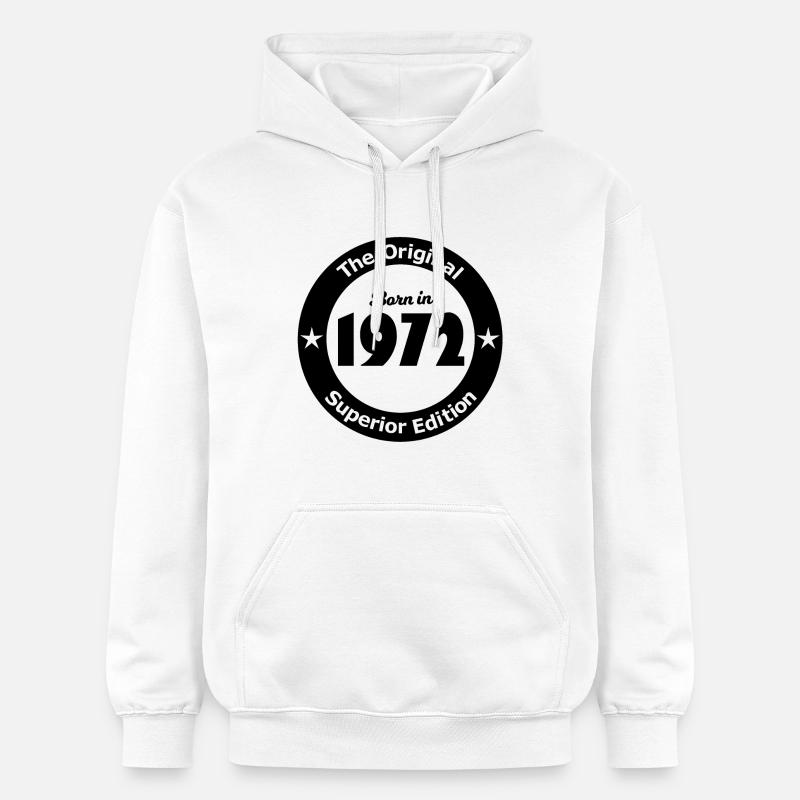 1972 - Sweat à capuche Softstyle® Gildan Unisexe - blanc