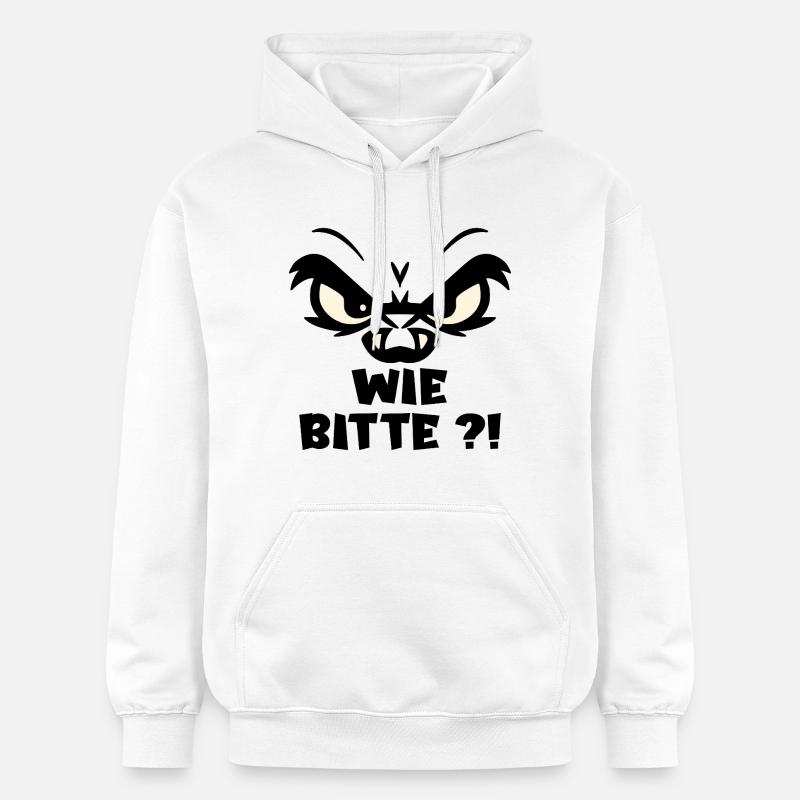 Comme je vous en prie d’exprimer - Sweat à capuche Softstyle® Gildan Unisexe - blanc
